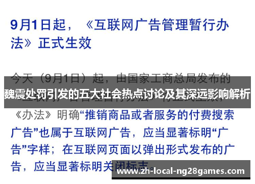 魏震处罚引发的五大社会热点讨论及其深远影响解析