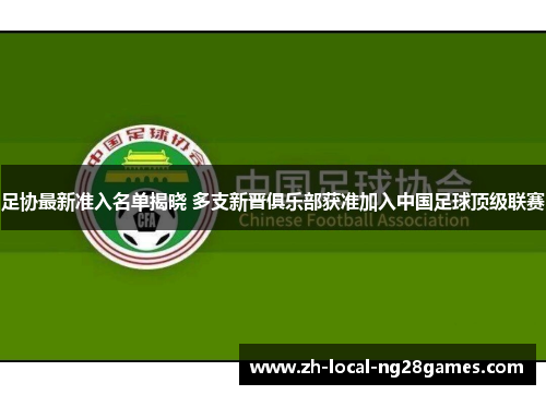 足协最新准入名单揭晓 多支新晋俱乐部获准加入中国足球顶级联赛